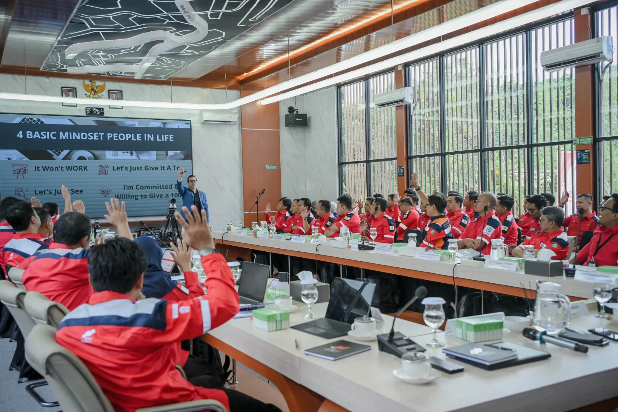 Leadership and motivational training Nindya Karya di IKN